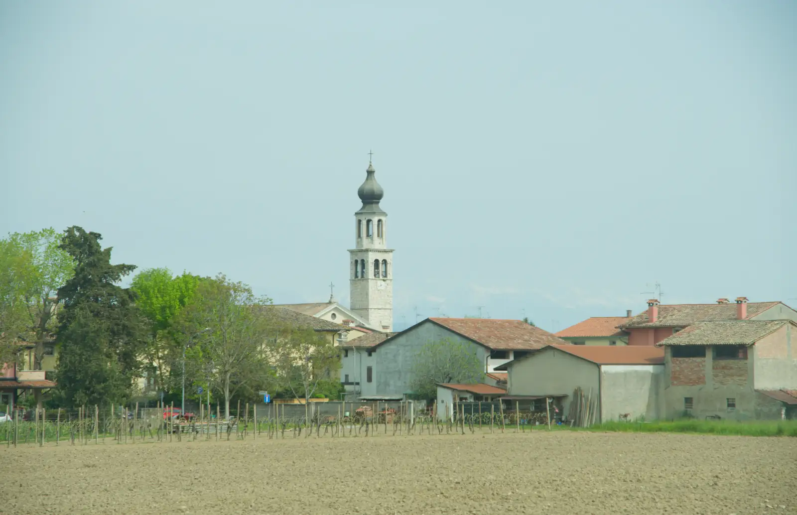 An Italian church, from Hauling Boats to Croatia: Desenzano to Split, Croatia - 13th April 2026