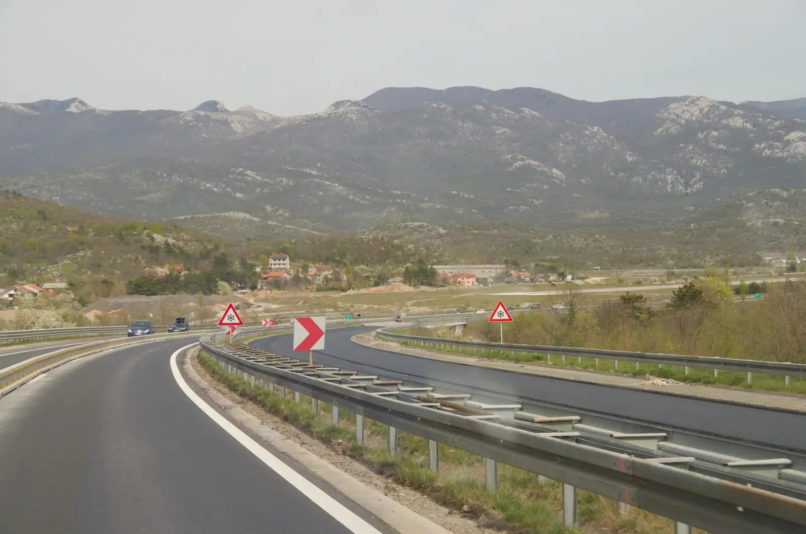 The quiet roads of Croatia, from Hauling Boats to Croatia: Desenzano to Split, Croatia - 13th April 2026