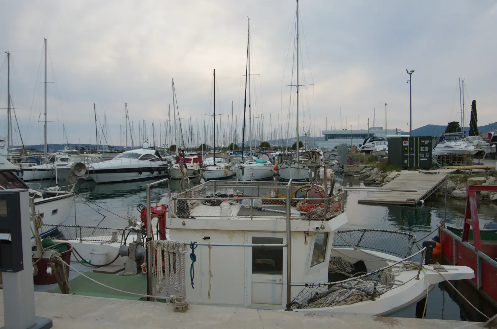 Marina Kaštela just outside of Split, from Hauling Boats to Croatia: Desenzano to Split, Croatia - 13th April 2026