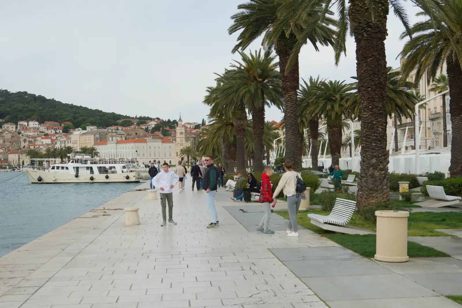 The Riva Promenade, from Hauling Boats to Croatia: Desenzano to Split, Croatia - 13th April 2026