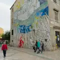 Street art on Marmontova Ulica, Hauling Boats to Croatia: Desenzano to Split, Croatia - 13th April 2026