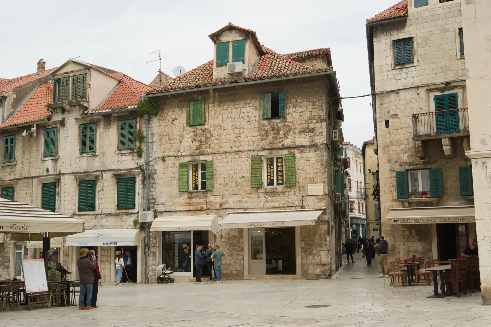 Braće Radić square, from Hauling Boats to Croatia: Desenzano to Split, Croatia - 13th April 2026