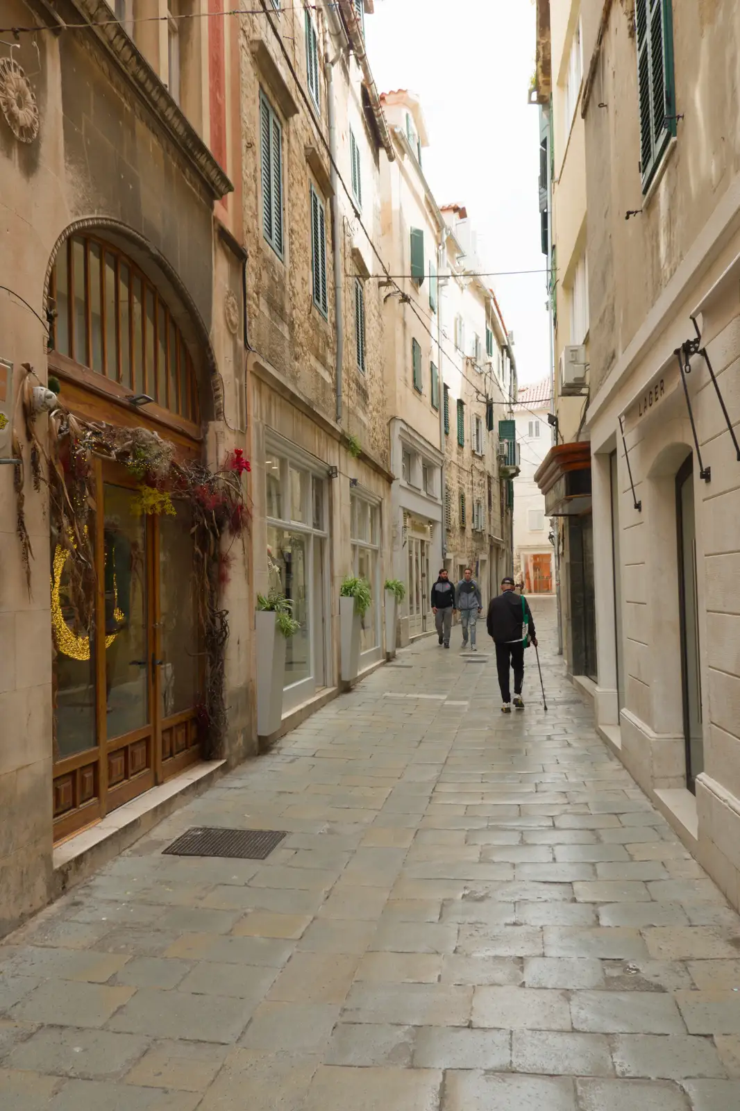 More back streets of old Split, from Hauling Boats to Croatia: Desenzano to Split, Croatia - 13th April 2026