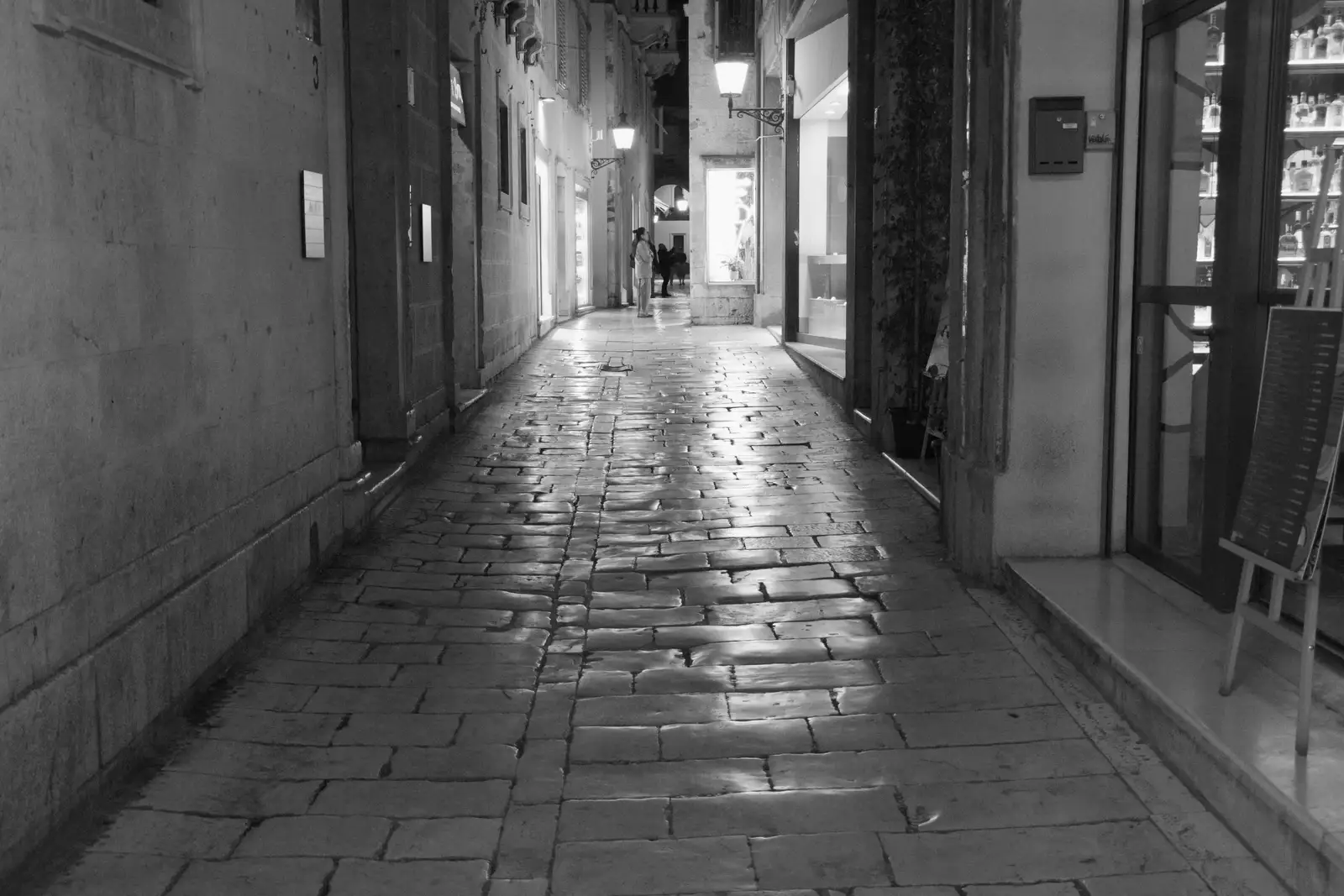 Shiny paved streets of Split, from Hauling Boats to Croatia: Desenzano to Split, Croatia - 13th April 2026