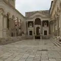The peristil of Diocletian's Palace is very quiet, Hauling Boats to Croatia: The Journey Home - 15th April 2026
