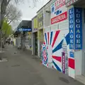 Croatian-themed graffiti near the train station, Hauling Boats to Croatia: The Journey Home - 15th April 2026