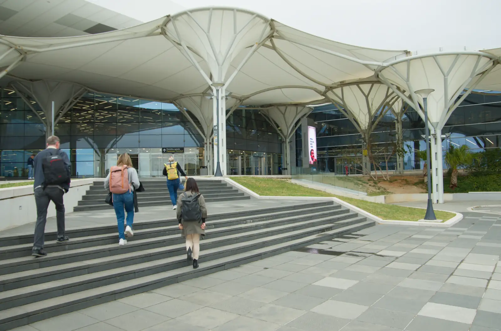 We head into Split's airport, from Hauling Boats to Croatia: The Journey Home - 15th April 2026