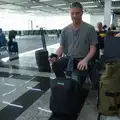 Sean at departure gate nine, Hauling Boats to Croatia: The Journey Home - 15th April 2026