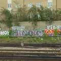 A Hindu tag on a wall, Hauling Boats to Croatia: The Journey Home - 15th April 2026