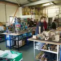 It's busy in Diss Games for its anniversary, Diss Games and the Palgrave Players Band, Norfolk - 26th April 2026