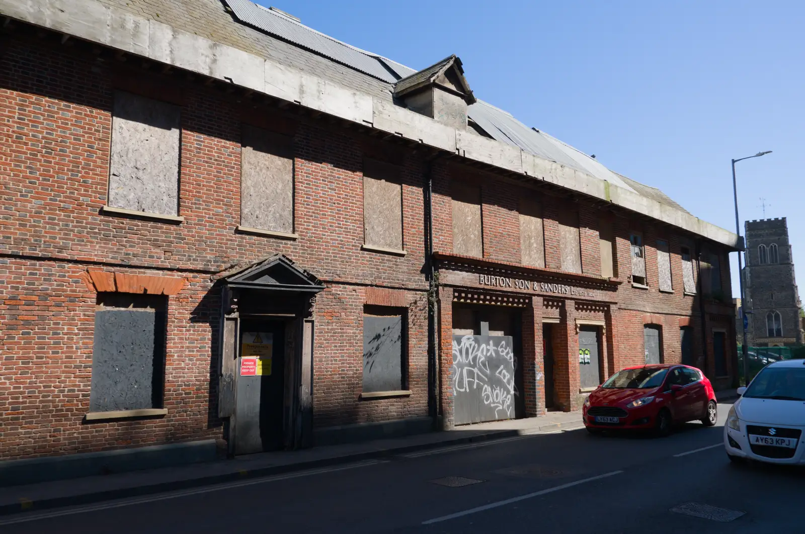 The Burton Son and Sanders building, from A Long Walk Through Ipswich, Suffolk - 1st May 2026