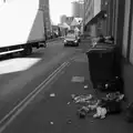 Ipswich bin chaos on College Street, A Long Walk Through Ipswich, Suffolk - 1st May 2026