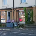 Rubbish outside a house on Yarmouth Road, A Long Walk Through Ipswich, Suffolk - 1st May 2026