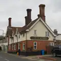 The giant chimneys of the Case is Altered pub , A Long Walk Through Ipswich, Suffolk - 1st May 2026