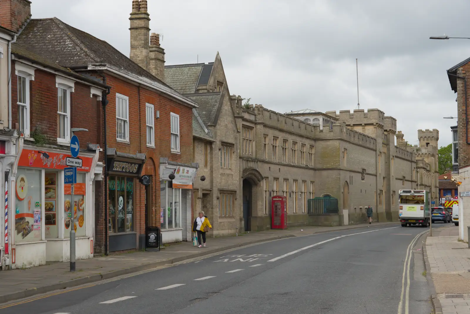 The old SCC buildings on St. Helen's Street, from A Long Walk Through Ipswich, Suffolk - 1st May 2026