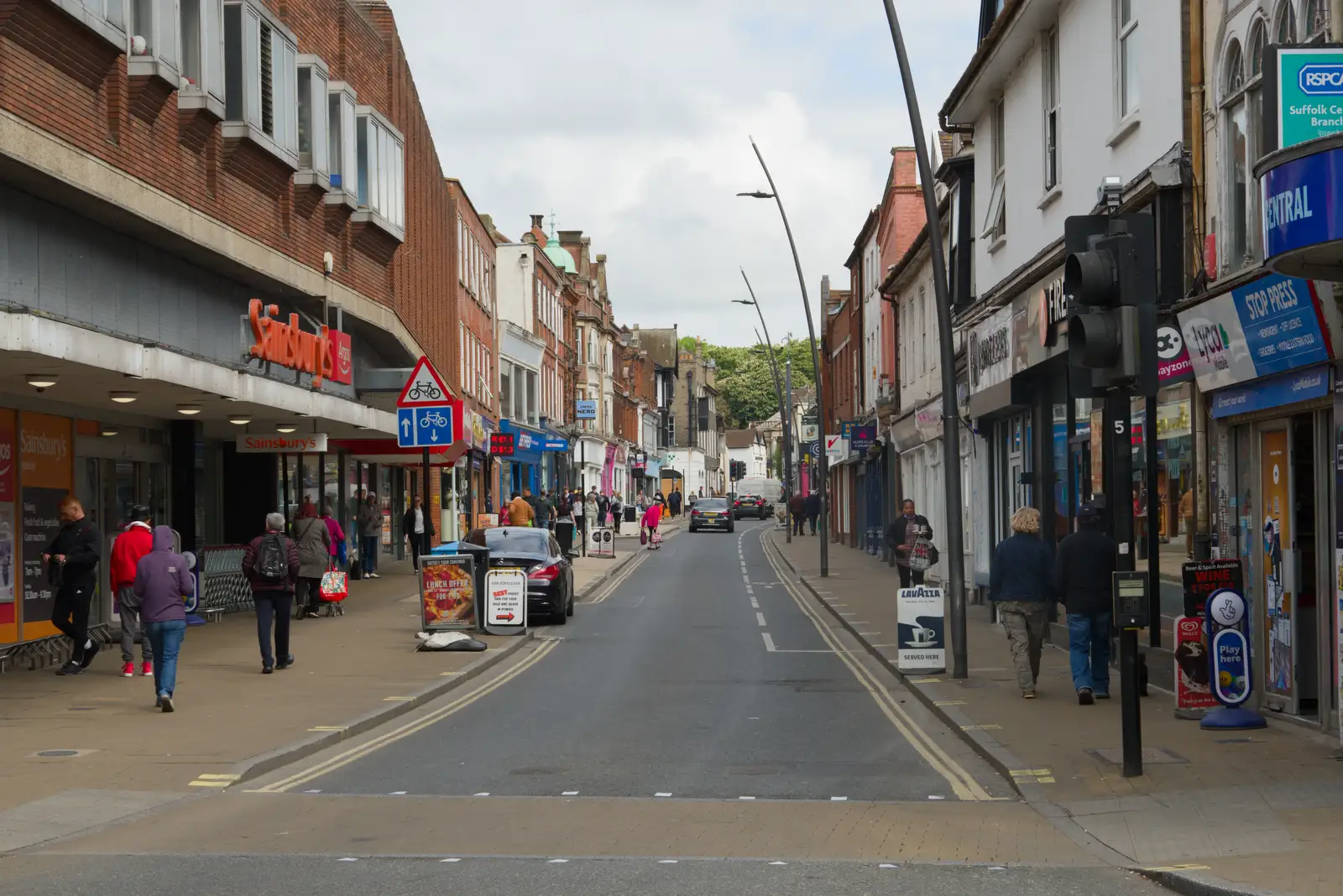 Upper Orwell Street in Ipswich, from A Long Walk Through Ipswich, Suffolk - 1st May 2026