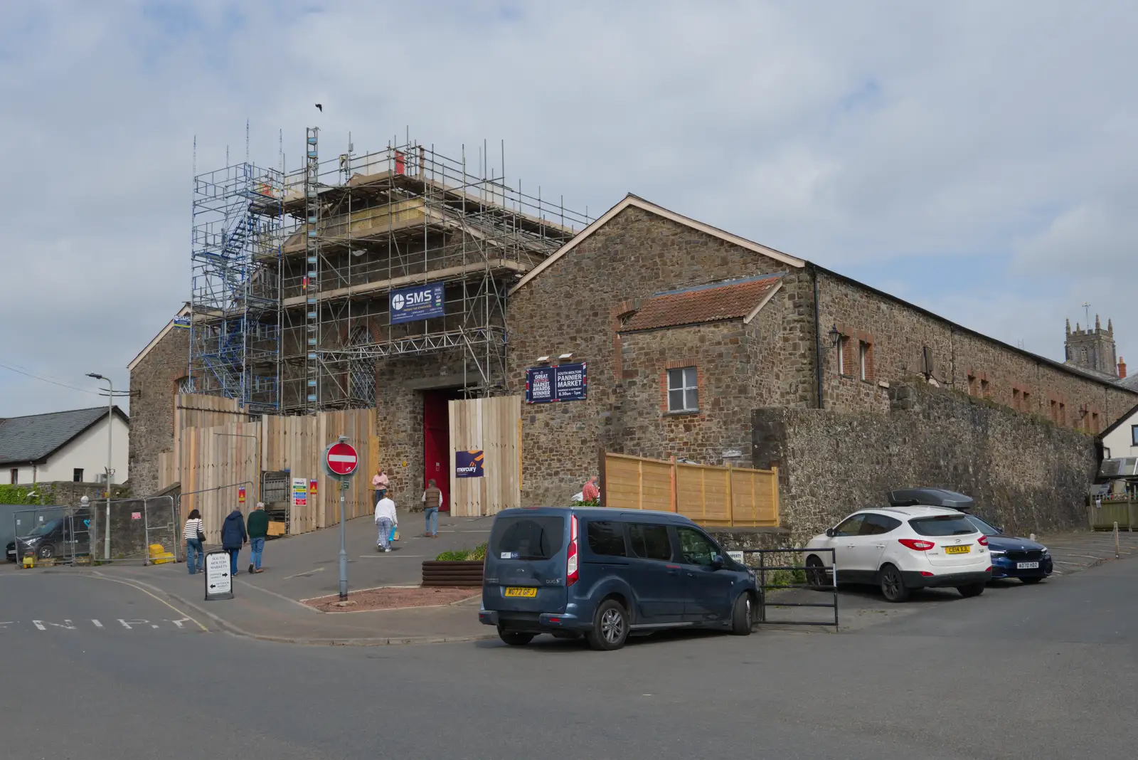 The Pannier market in South Molton, from Lunch in South Molton and Sean's "Stag Night", King's Nympton, Devon - 2nd May 2026