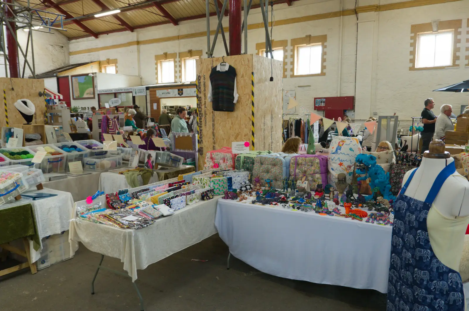 Quilt and yarn supplies, from Lunch in South Molton and Sean's "Stag Night", King's Nympton, Devon - 2nd May 2026