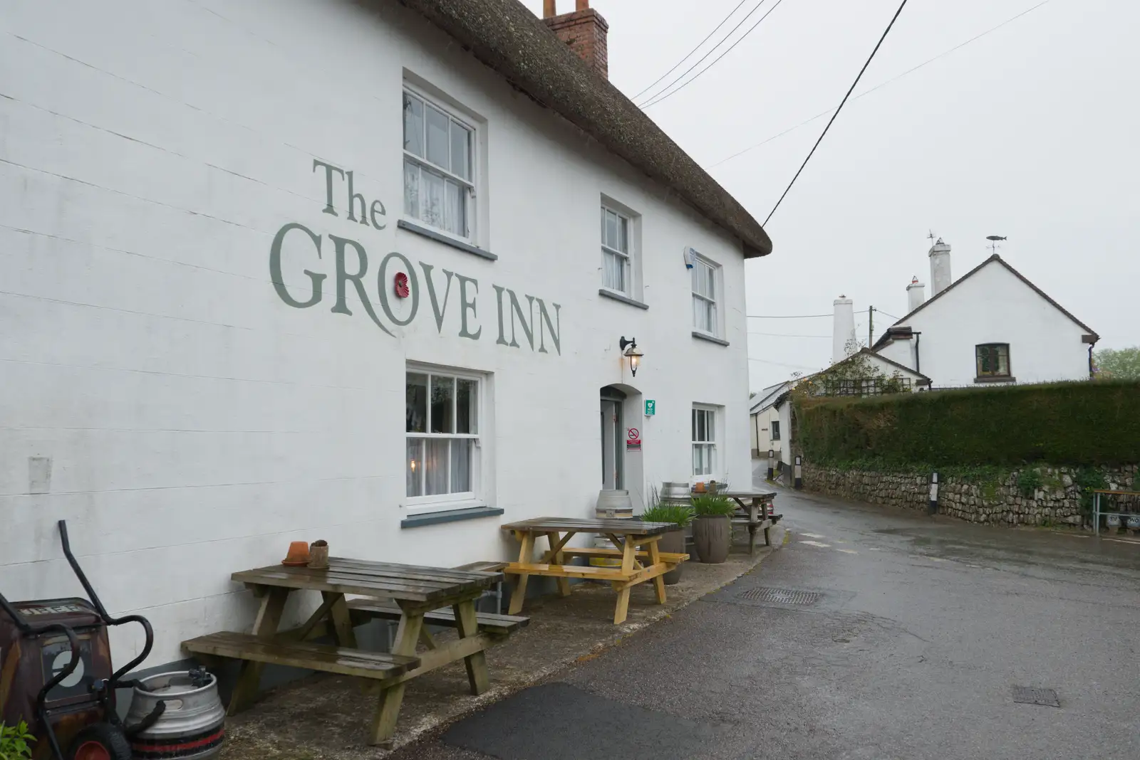 The awesome Grove Inn, from Lunch in South Molton and Sean's "Stag Night", King's Nympton, Devon - 2nd May 2026