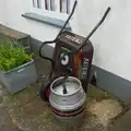 The pub's Uber wheelbarrow, Lunch in South Molton and Sean's "Stag Night", King's Nympton, Devon - 2nd May 2026
