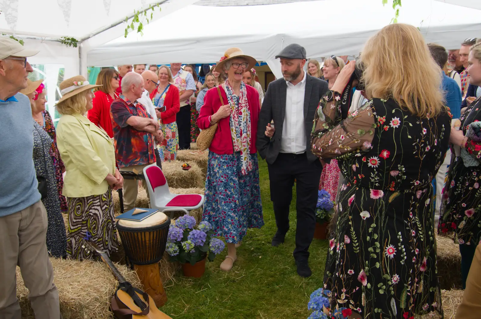 Hannah's mum , from Hannah and Sean's Wedding, King's Nympton, Devon - 3rd May 2026