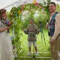 The celebrant does some introductions, Hannah and Sean's Wedding, King's Nympton, Devon - 3rd May 2026