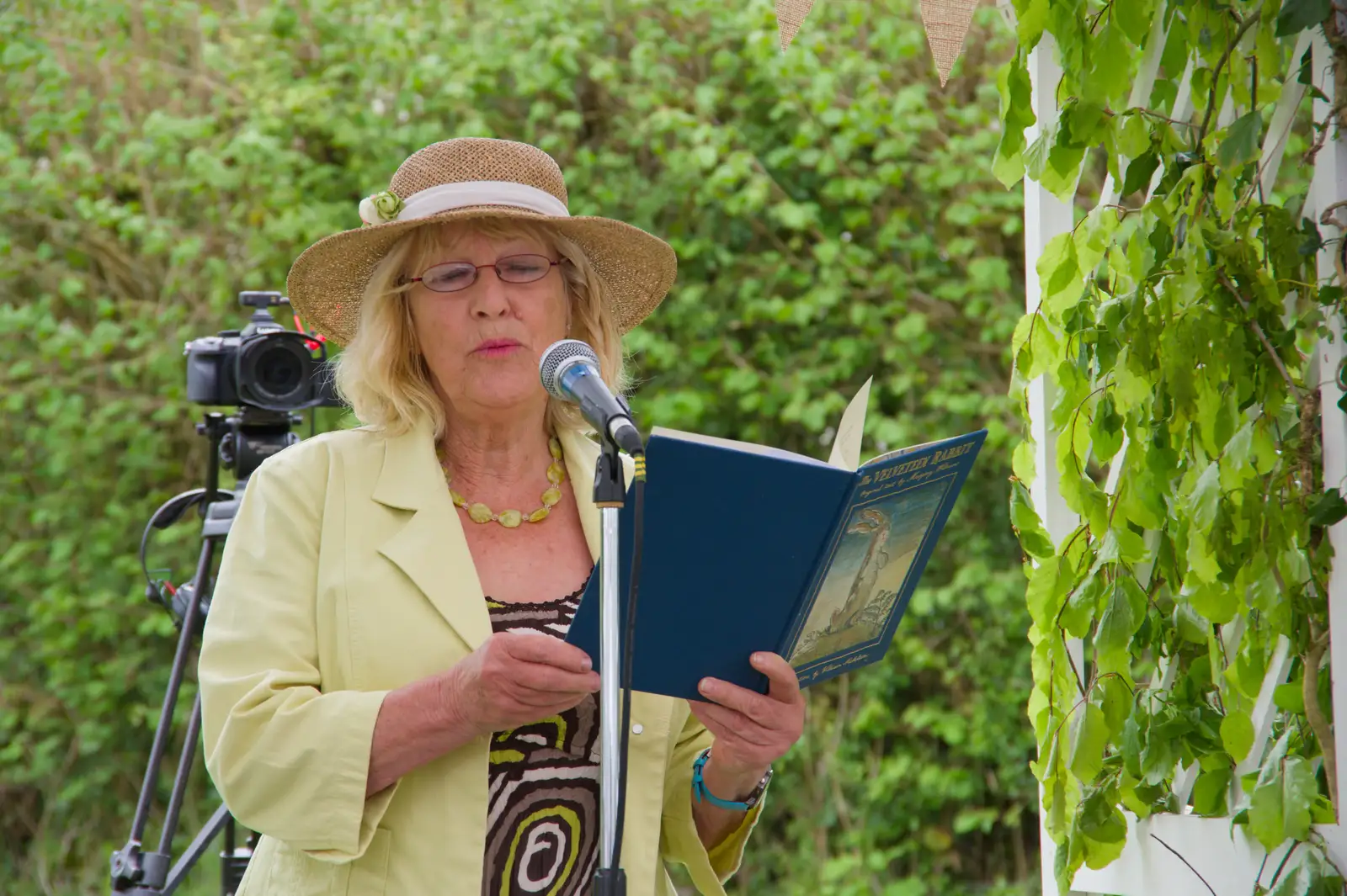 There's a reading from the Velveteen Rabbit, from Hannah and Sean's Wedding, King's Nympton, Devon - 3rd May 2026