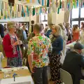 It's busy in the parish hall, Hannah and Sean's Wedding, King's Nympton, Devon - 3rd May 2026