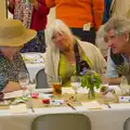 Conversation on the Stars table, Hannah and Sean's Wedding, King's Nympton, Devon - 3rd May 2026
