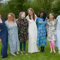 Hannah's university gang, Hannah and Sean's Wedding, King's Nympton, Devon - 3rd May 2026