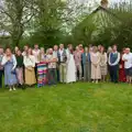 Hannah's sailing group, Hannah and Sean's Wedding, King's Nympton, Devon - 3rd May 2026