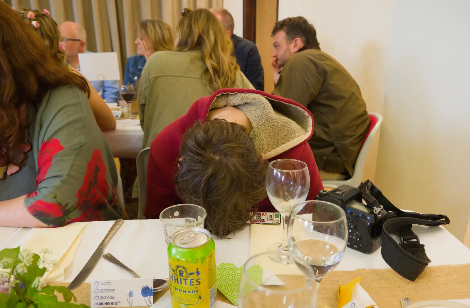 Harry's having a great time as usual, from Hannah and Sean's Wedding, King's Nympton, Devon - 3rd May 2026
