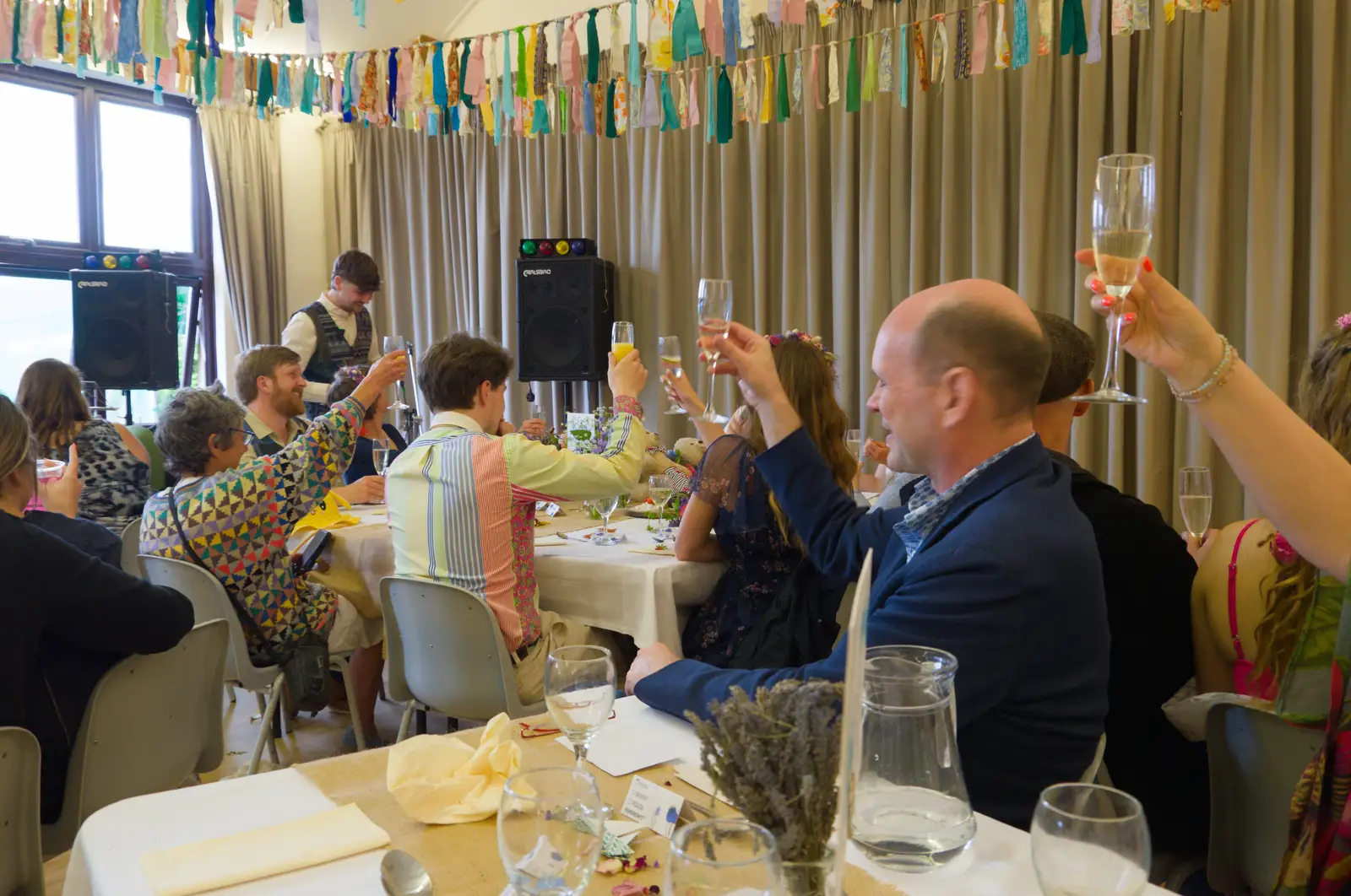 There's another toast, from Hannah and Sean's Wedding, King's Nympton, Devon - 3rd May 2026