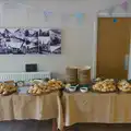 Tables are loaded with scones, Hannah and Sean's Wedding, King's Nympton, Devon - 3rd May 2026