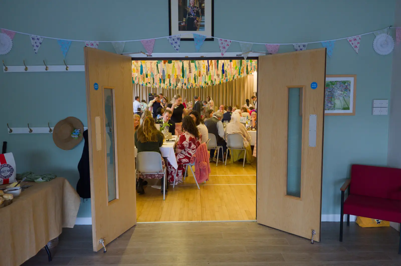 A view from the lobby, from Hannah and Sean's Wedding, King's Nympton, Devon - 3rd May 2026