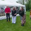 There's some horseshoe hurling, Hannah and Sean's Wedding, King's Nympton, Devon - 3rd May 2026
