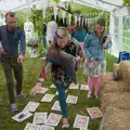 A card game of matching pairs, Hannah and Sean's Wedding, King's Nympton, Devon - 3rd May 2026