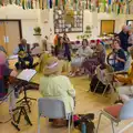 A sing-around music session occurs, Hannah and Sean's Wedding, King's Nympton, Devon - 3rd May 2026