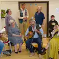 Back inside, the folk music continues, Hannah and Sean's Wedding, King's Nympton, Devon - 3rd May 2026