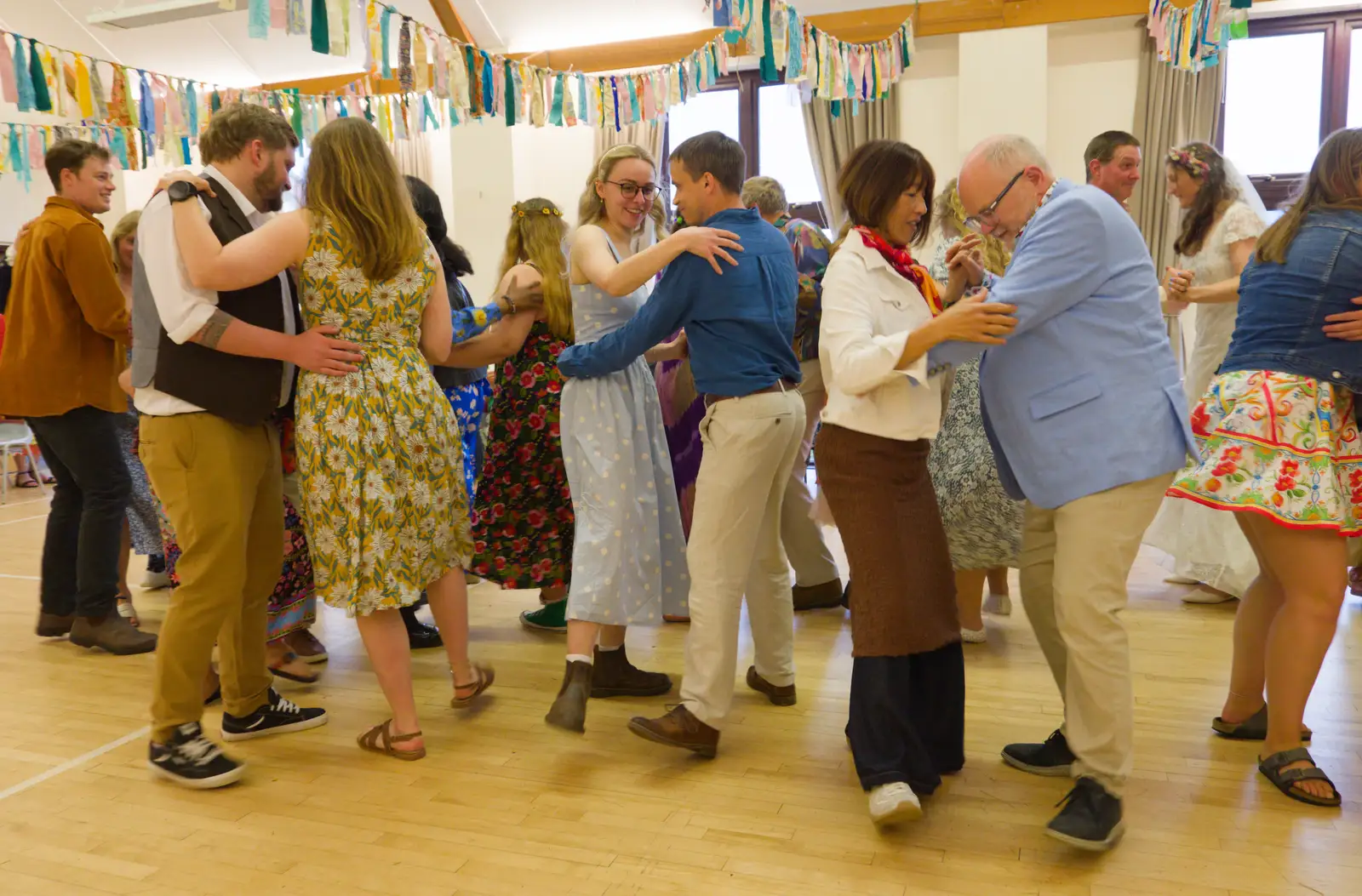 The ceilidh kicks off, from Hannah and Sean's Wedding, King's Nympton, Devon - 3rd May 2026