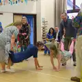 There are some more wheelbarrows in the hall, Hannah and Sean's Wedding, King's Nympton, Devon - 3rd May 2026