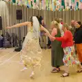 Hannah gets into it, Hannah and Sean's Wedding, King's Nympton, Devon - 3rd May 2026