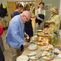 Hamish loads up on cheese, Hannah and Sean's Wedding, King's Nympton, Devon - 3rd May 2026