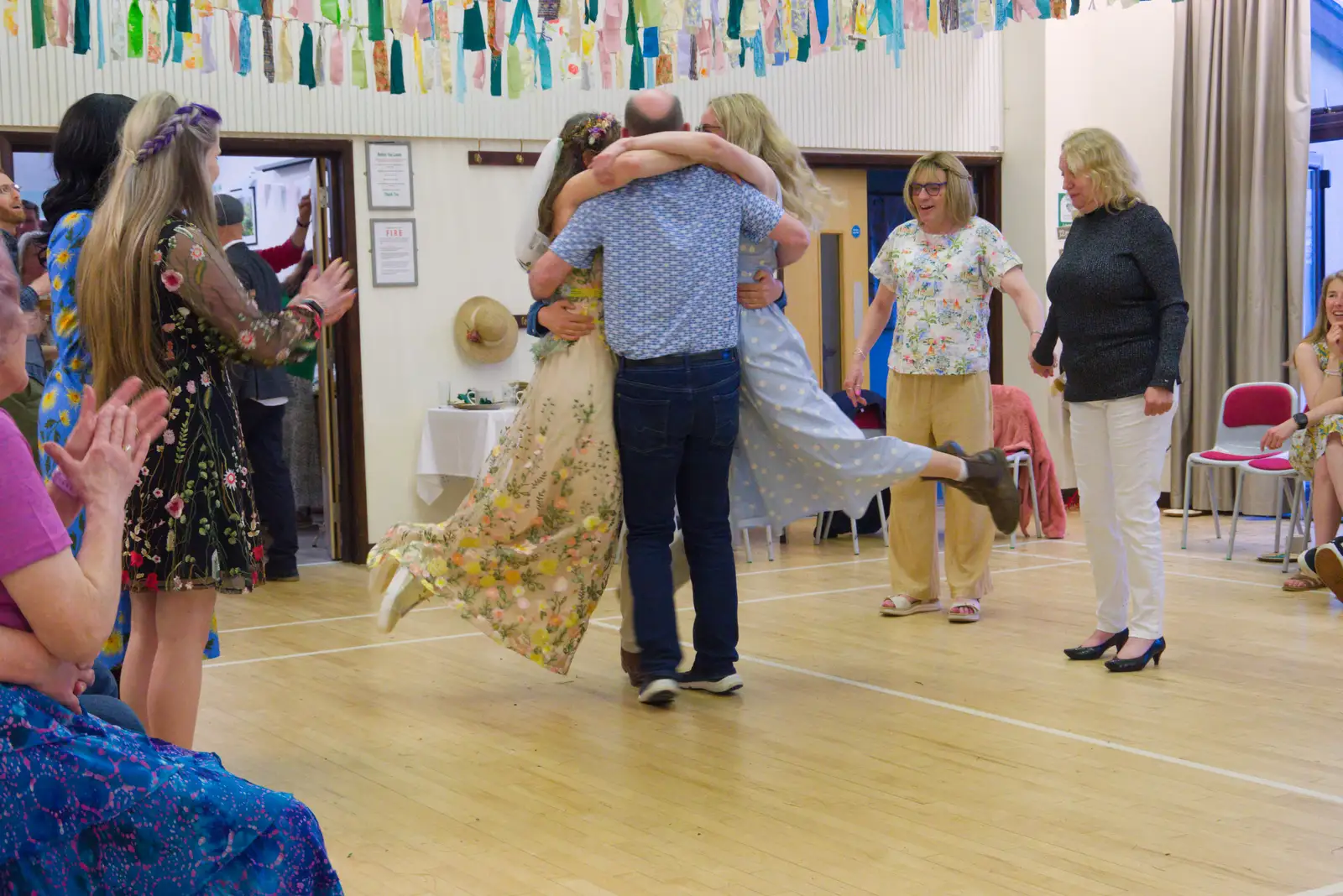 Phil does a basket, from Hannah and Sean's Wedding, King's Nympton, Devon - 3rd May 2026