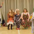 There's a dance involving hats, Hannah and Sean's Wedding, King's Nympton, Devon - 3rd May 2026