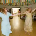 Dancing action, Hannah and Sean's Wedding, King's Nympton, Devon - 3rd May 2026