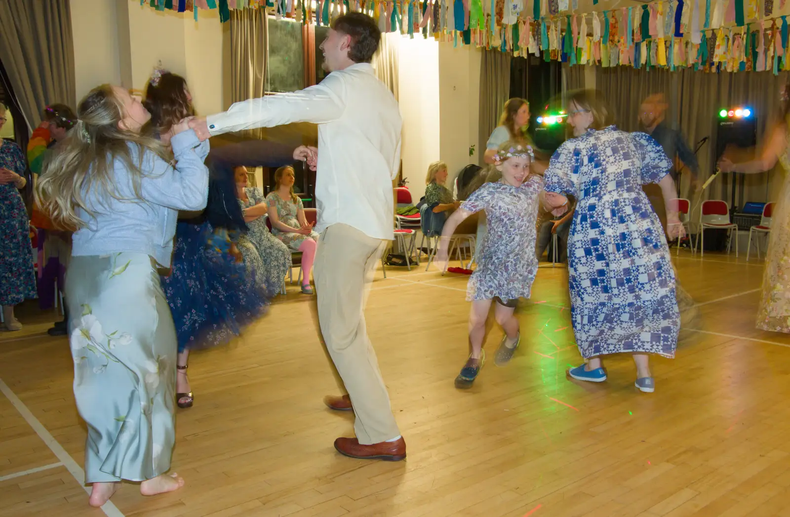 Sean dances with Anja, from Hannah and Sean's Wedding, King's Nympton, Devon - 3rd May 2026