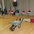 It proves too much pushing barrows around, Hannah and Sean's Wedding, King's Nympton, Devon - 3rd May 2026