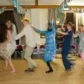 The conga continues, Hannah and Sean's Wedding, King's Nympton, Devon - 3rd May 2026