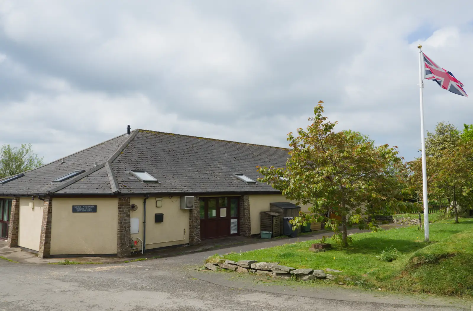 King's Nympton parish hall, from A Visit to the Cottage and Lunch With Sis, Throwleigh, Devon - 4th May 2026